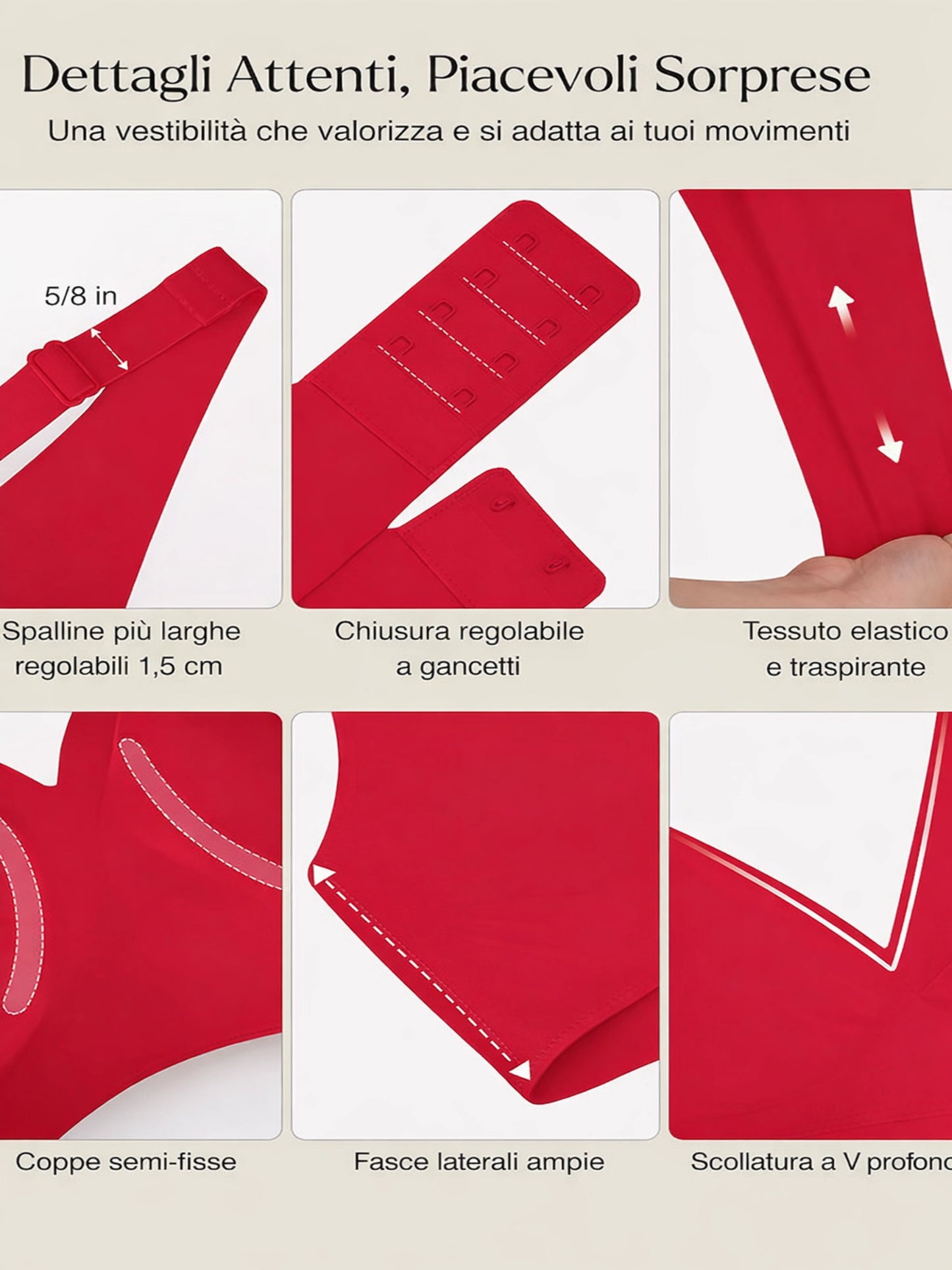 Reggiseno 3.0 SweetWear® | Push-Up con Scollatura Profonda & Senza Cuciture (Virali TikTok)